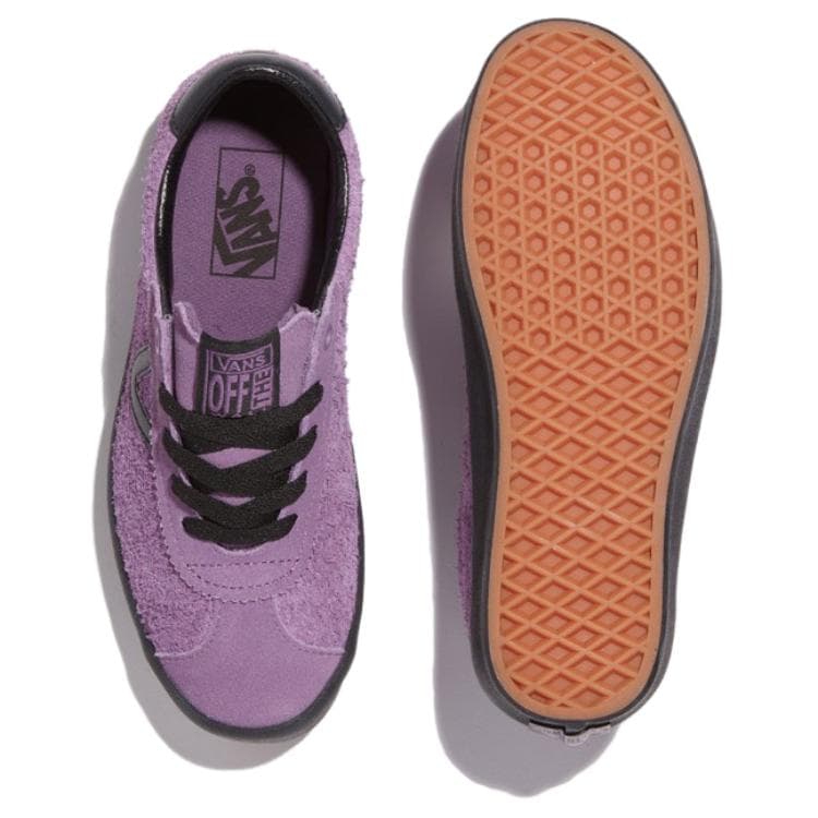 Кроссовки Vans Sports Низкие Кеды Скейтборд Обувь Женские Фиолетовые - изображение 3
