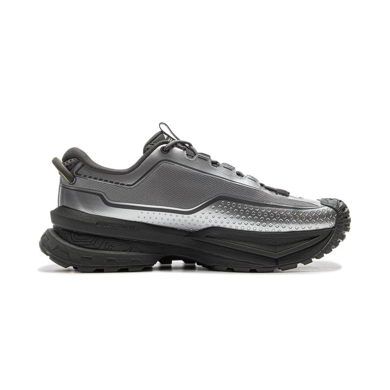 Кроссовки Li NING Outdoor CounterFlow Xingchuan Дышащий Low Топ Поход Обувь Унисекс Серебряный - изображение 2