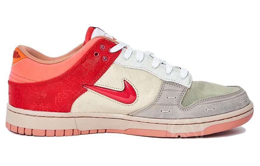 Кроссовки CLOT x Nike Dunk "What The? CLOT" — фото 4