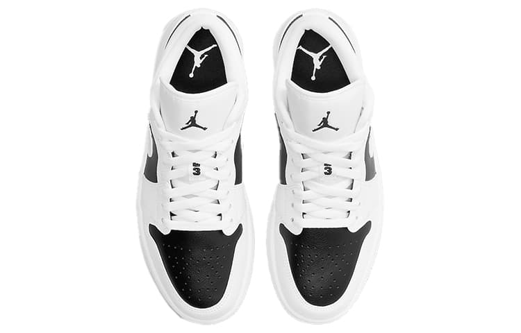 Ретро баскетбольные кроссовки Jordan Air Jordan 1 Low "Panda" — фото 4