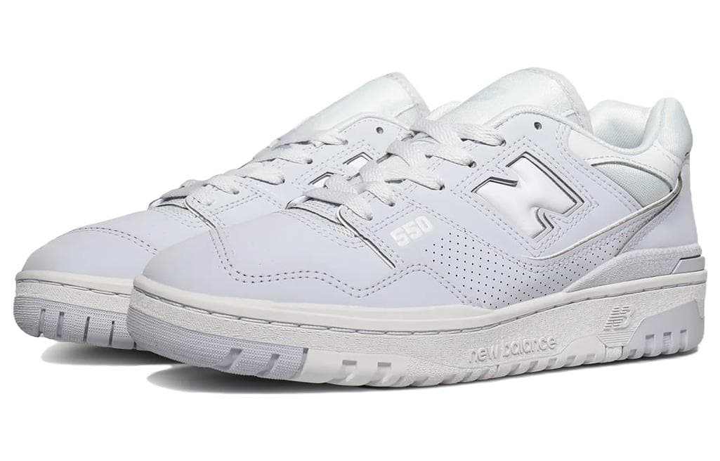 Ретро баскетбольные кроссовки New Balance 550 White - изображение 3