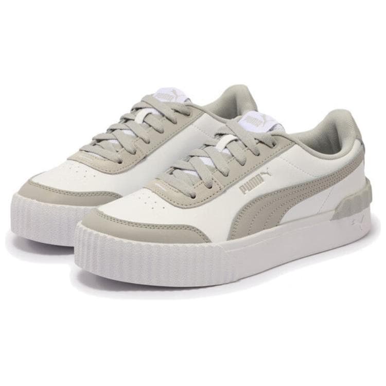 Кроссовки PUMA Carina Lift White Grey - изображение 3