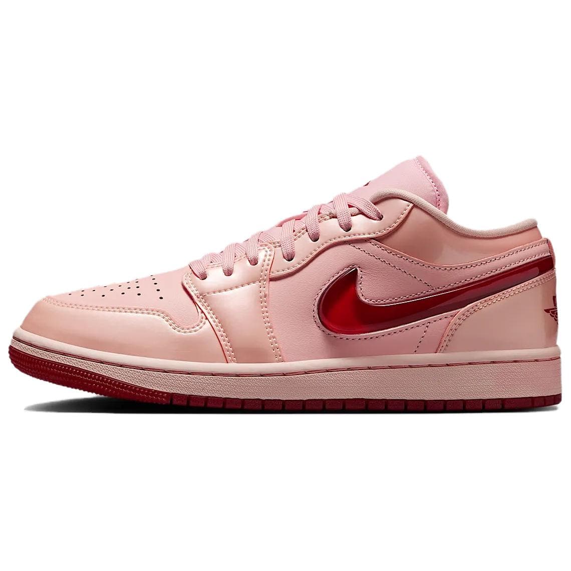 Ретро баскетбольные кроссовки Jordan Air Jordan 1 Low Топ Ретро-баскетбольные кроссовки Женские Розовый - изображение 1