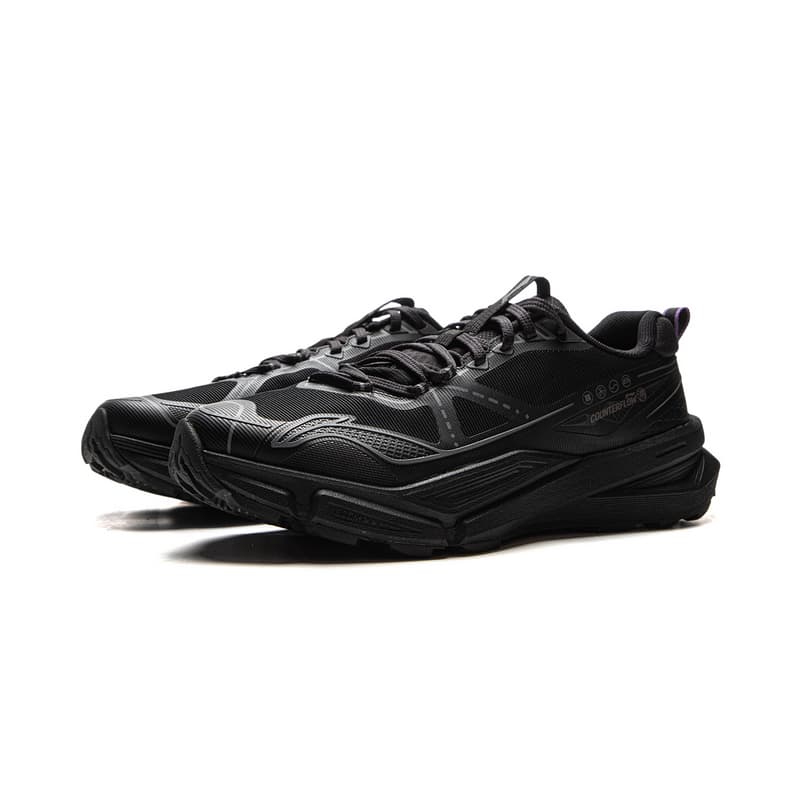 Кроссовки Li-Ning CF Su Xinglan Универсальные удобные модные походные ботинки унисекс низкой высоты ночной черный - изображение 3
