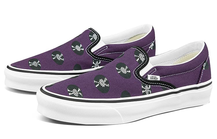 Кроссовки WACKO MARIA x Vans Slip-On LX Purple - изображение 2
