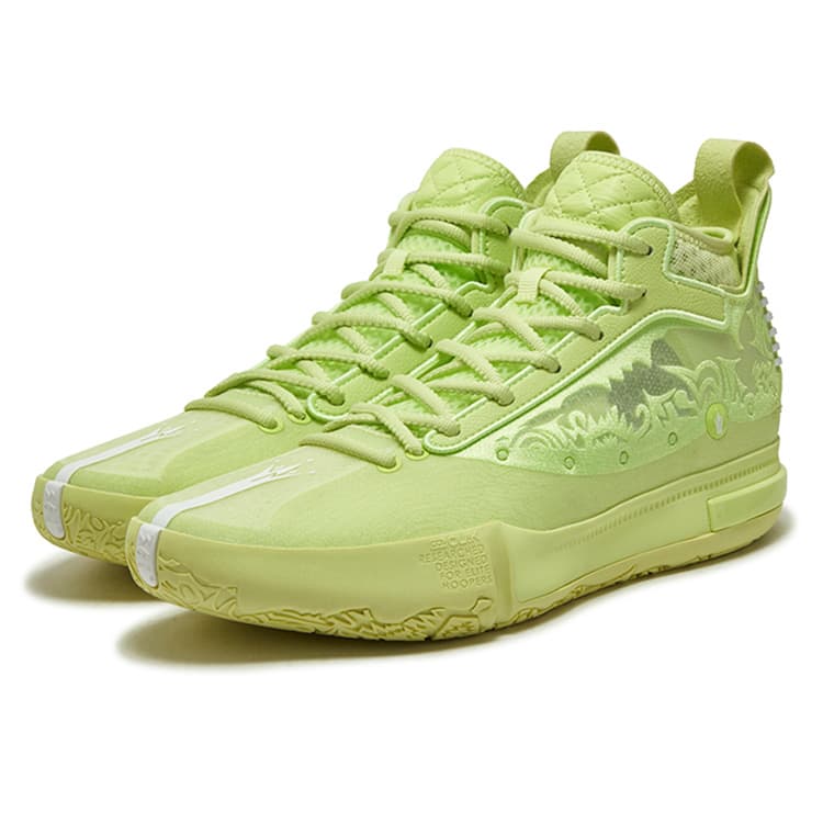 Кроссовки для баскетбола 361° Joker 1 SE Nikola Jokic Edition Первое поколение LIE Тонкие и без объема Высокие Баскетбольные кроссовки Мужские - изображение 3