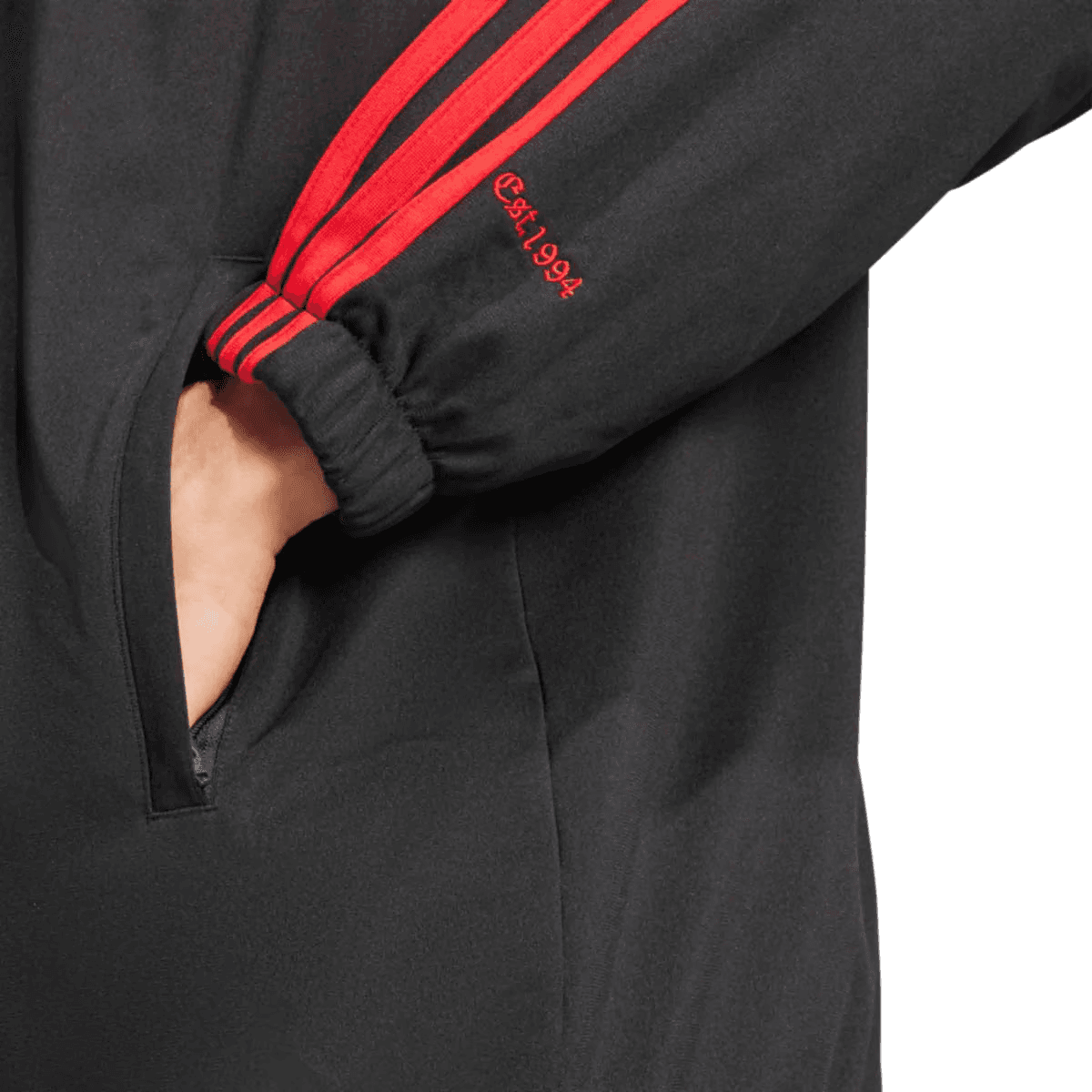 Куртка adidas originals x Korn TRACK TOP Куртки Пальто Унисекс Черный - изображение 5