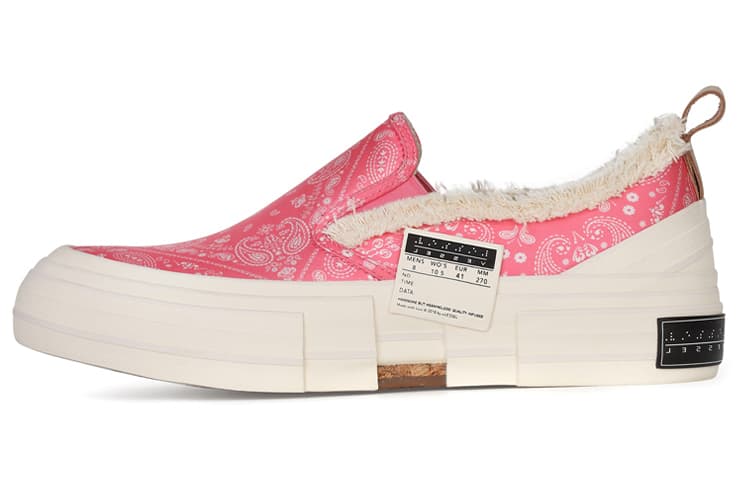 Кроссовки xVESSEL G.O.P. Paisley Pink Slip On - изображение 1