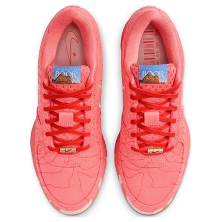 Кроссовки для баскетбола Nike Book 1 Low Топ Баскетбольные кроссовки Мужской Красный - изображение 4
