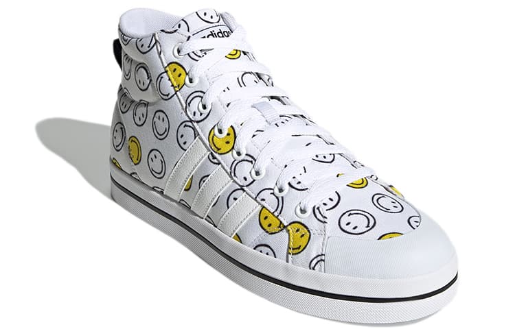 Кроссовки SMILEY x adidas neo Bravada White Yellow Black - изображение 3