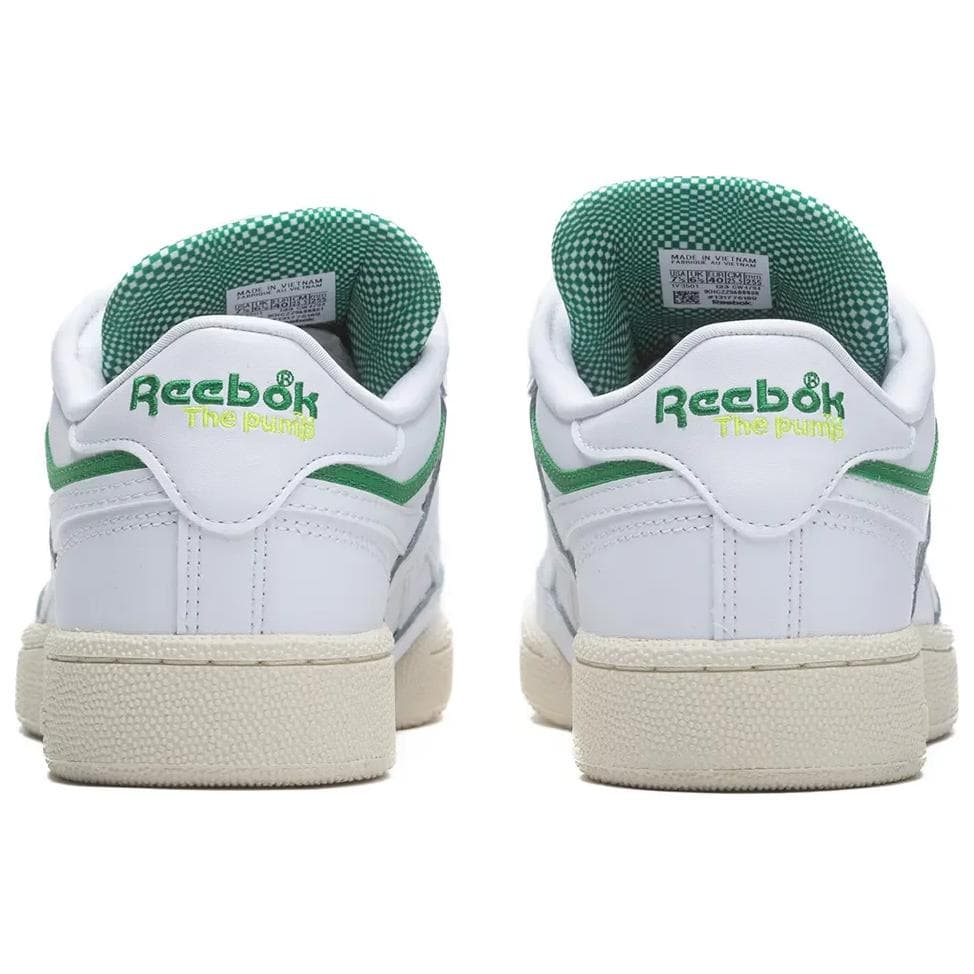 Кроссовки Reebok Club C Revenge Pump White Green - изображение 4