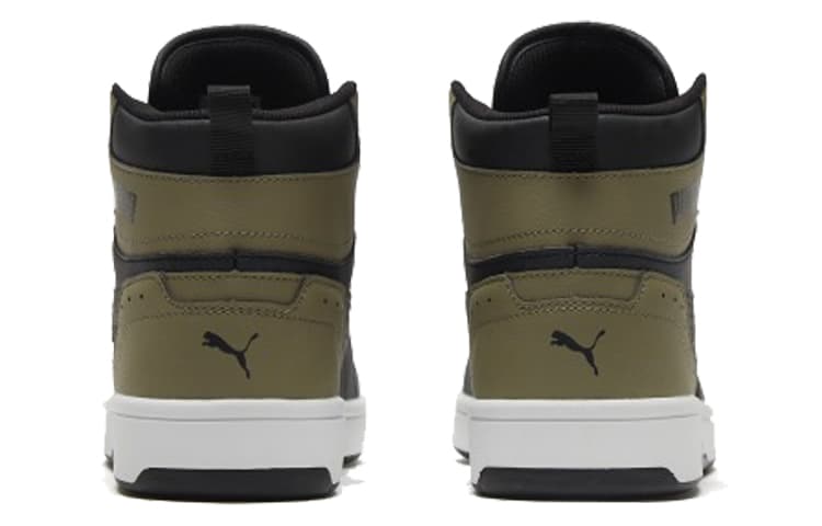 Кроссовки для баскетбола PUMA Rebound Mid Green - изображение 5