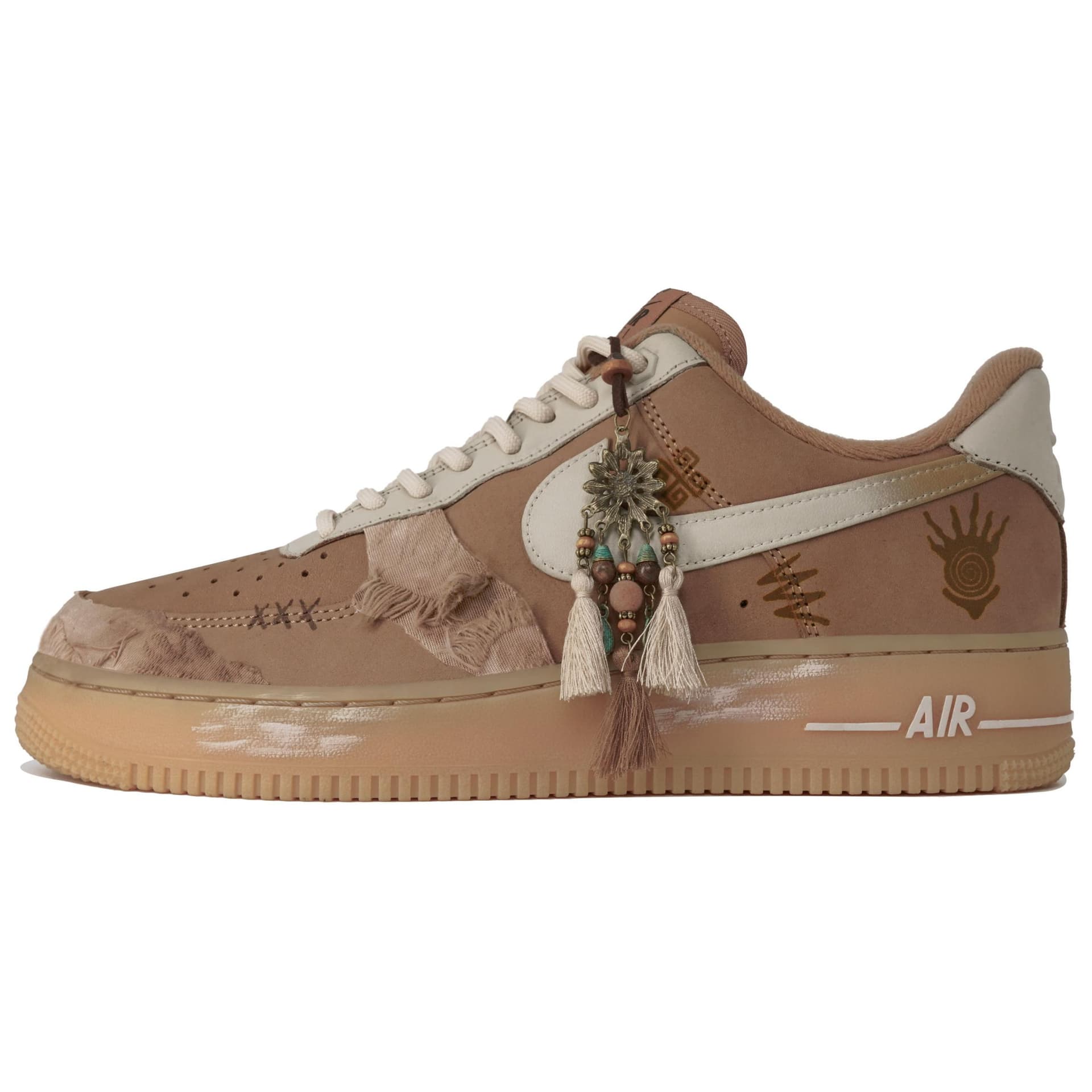 Кроссовки Nike Air Force 1 '07 LV8 "Wheat / Flax" — фото 2