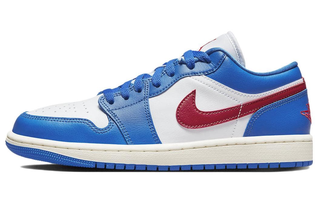 Ретро баскетбольные кроссовки Jordan Air Jordan 1 "Sport Blue" - изображение 1