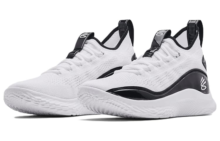 Кроссовки для баскетбола Under Armour Curry 8 Team Low White - изображение 3