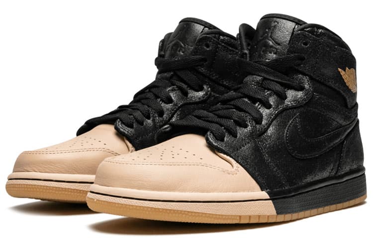 Ретро баскетбольные кроссовки Jordan Air Jordan 1 Retro HI PRM WMNS - изображение 3