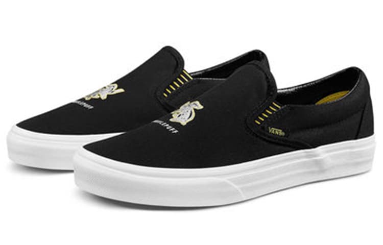 Кеды Vans x Harry Potter Slip-On Hufflepuff Black - изображение 2