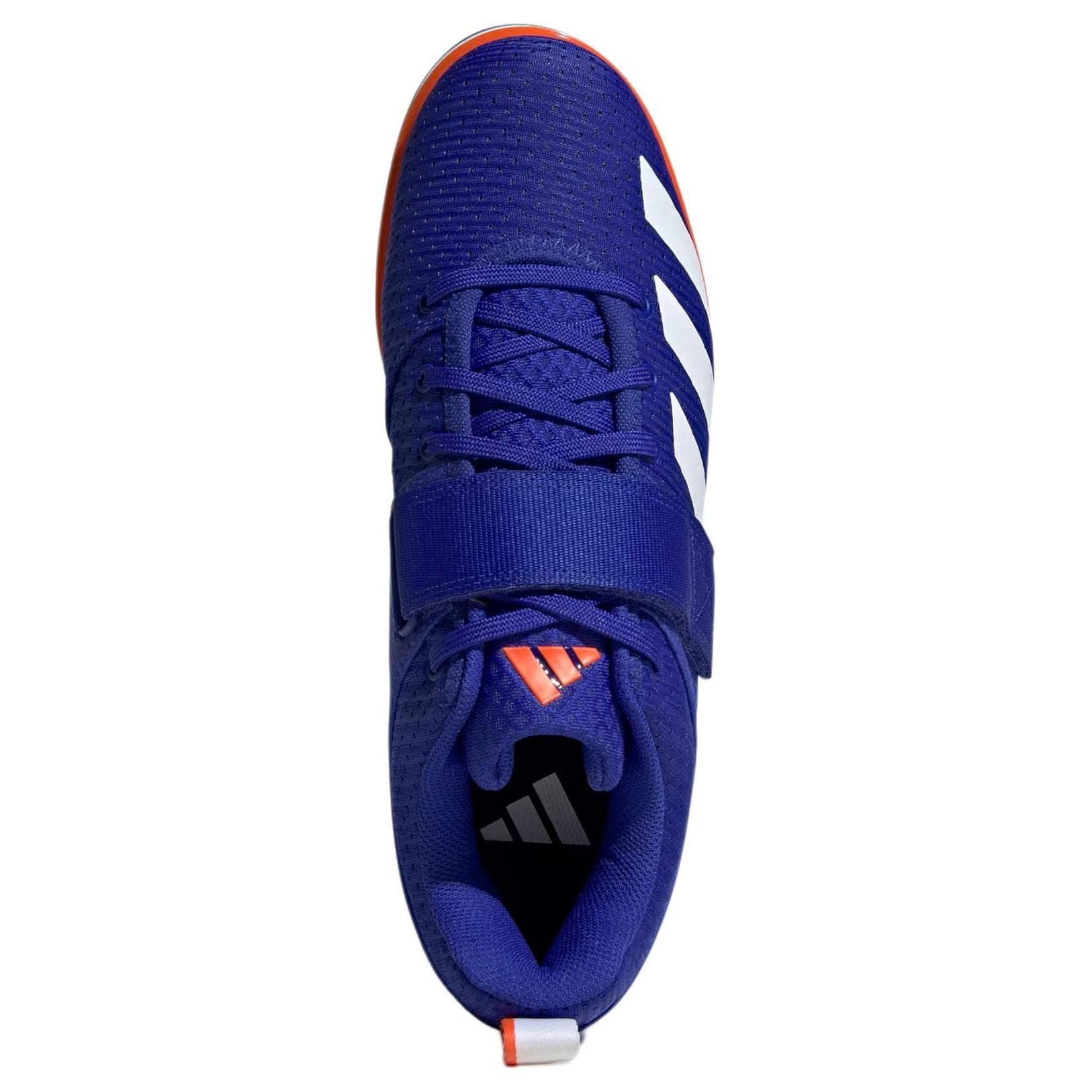 Кроссовки для спортзала Adidas Powerlift противоскользящие устойчивые к истиранию низкие кроссовки для тренировок унисекс синие - изображение 4
