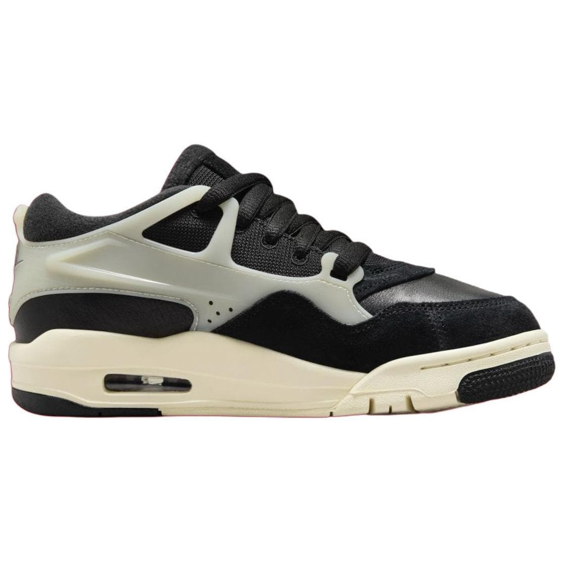 Ретро баскетбольные кроссовки Jordan Air Jordan 4 RM "Black/Sail" - изображение 2