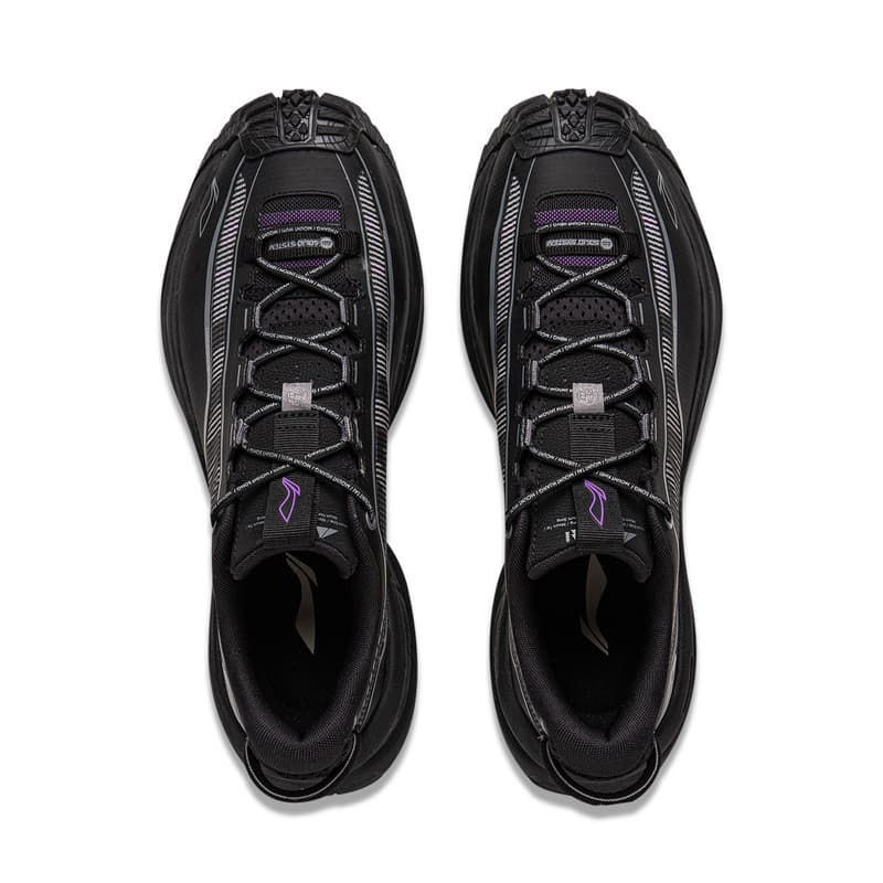 Кроссовки Li NING Outdoor CounterFlow Xingchuan ТПУ (TPU) Low Топ Походная обувь Унисекс Черный - изображение 4
