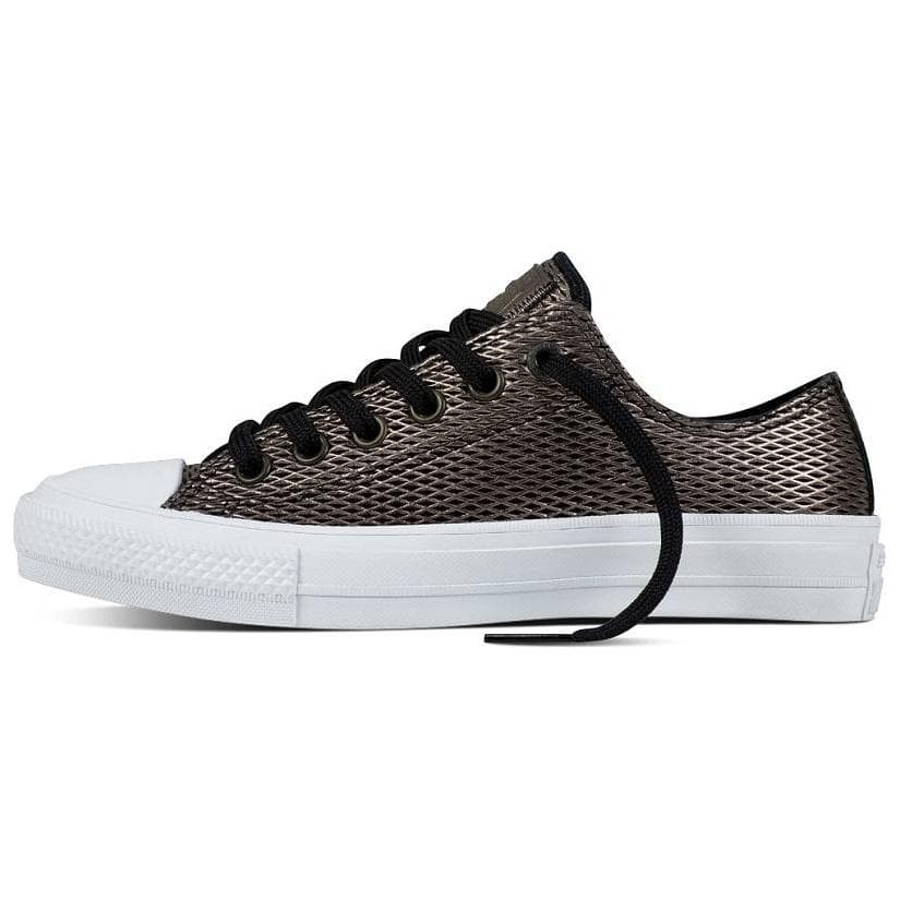 Кроссовки Converse All Star Удобный Противоскользящая износостойкая Лоу-топы Повседневная обувь для скейтборда Женская Черный - изображение 1