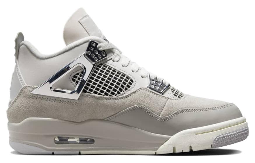 Ретро баскетбольные кроссовки Jordan Air Jordan 4 "Light Iron Ore" "Frozen Moments" - изображение 2