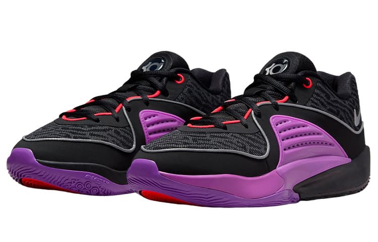 Кроссовки для баскетбола Nike KD 16 Black Purple - изображение 3