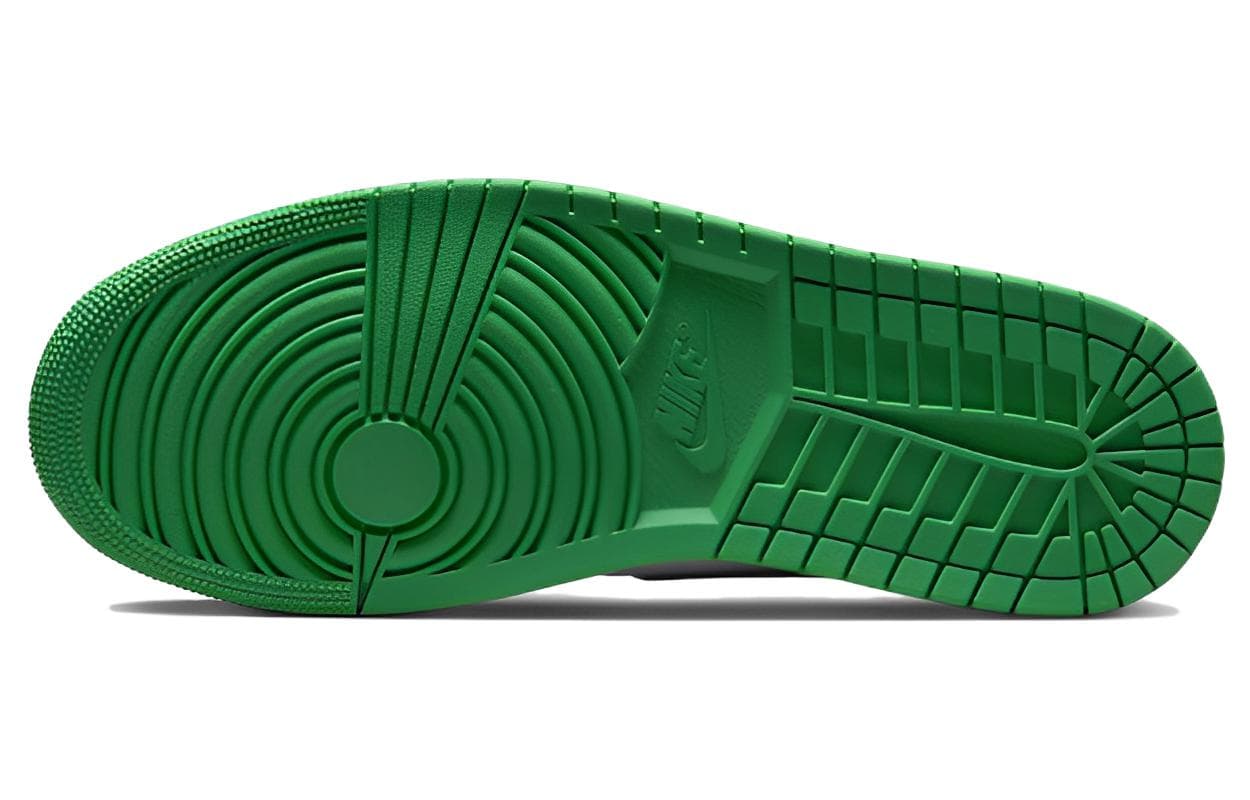 Ретро баскетбольные кроссовки Jordan Air Jordan 1 High OG "Black and Lucky Green" - изображение 6