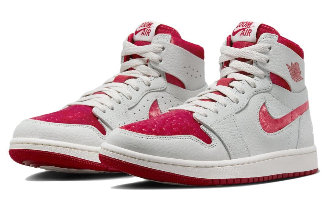 Ретро баскетбольные кроссовки Jordan Air Jordan 1 Zoom CMFT 2 "Valentine's Day" - изображение 3