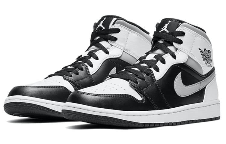Ретро баскетбольные кроссовки Jordan Air Jordan 1 Mid "White Shadow" - изображение 3