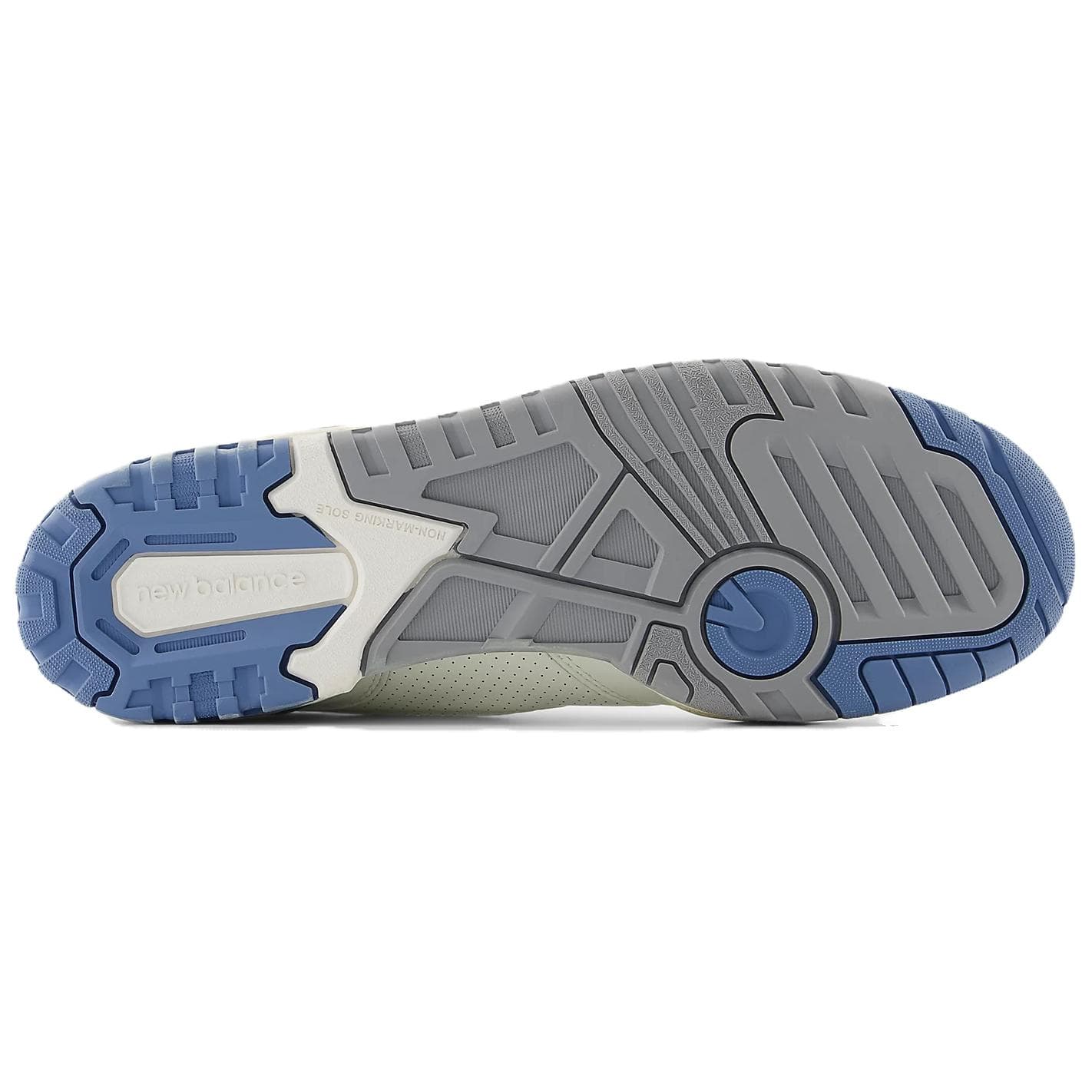 Ретро баскетбольные кроссовки New Balance 550 Blue White - изображение 5