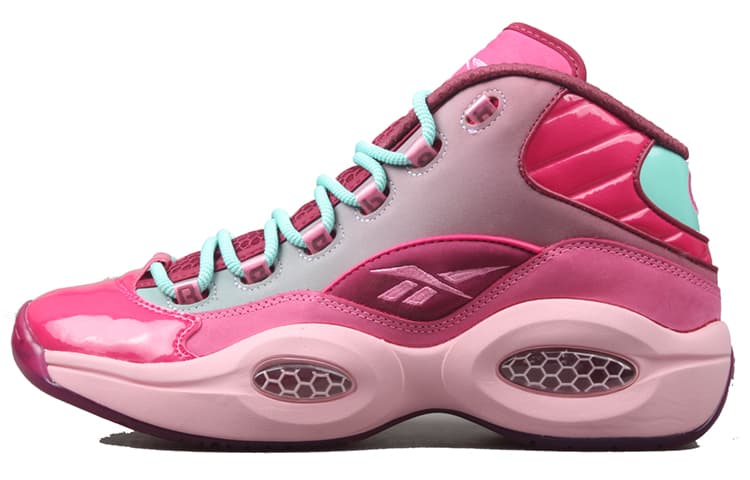 Кроссовки для баскетбола Reebok Question Pink Toe - изображение 1