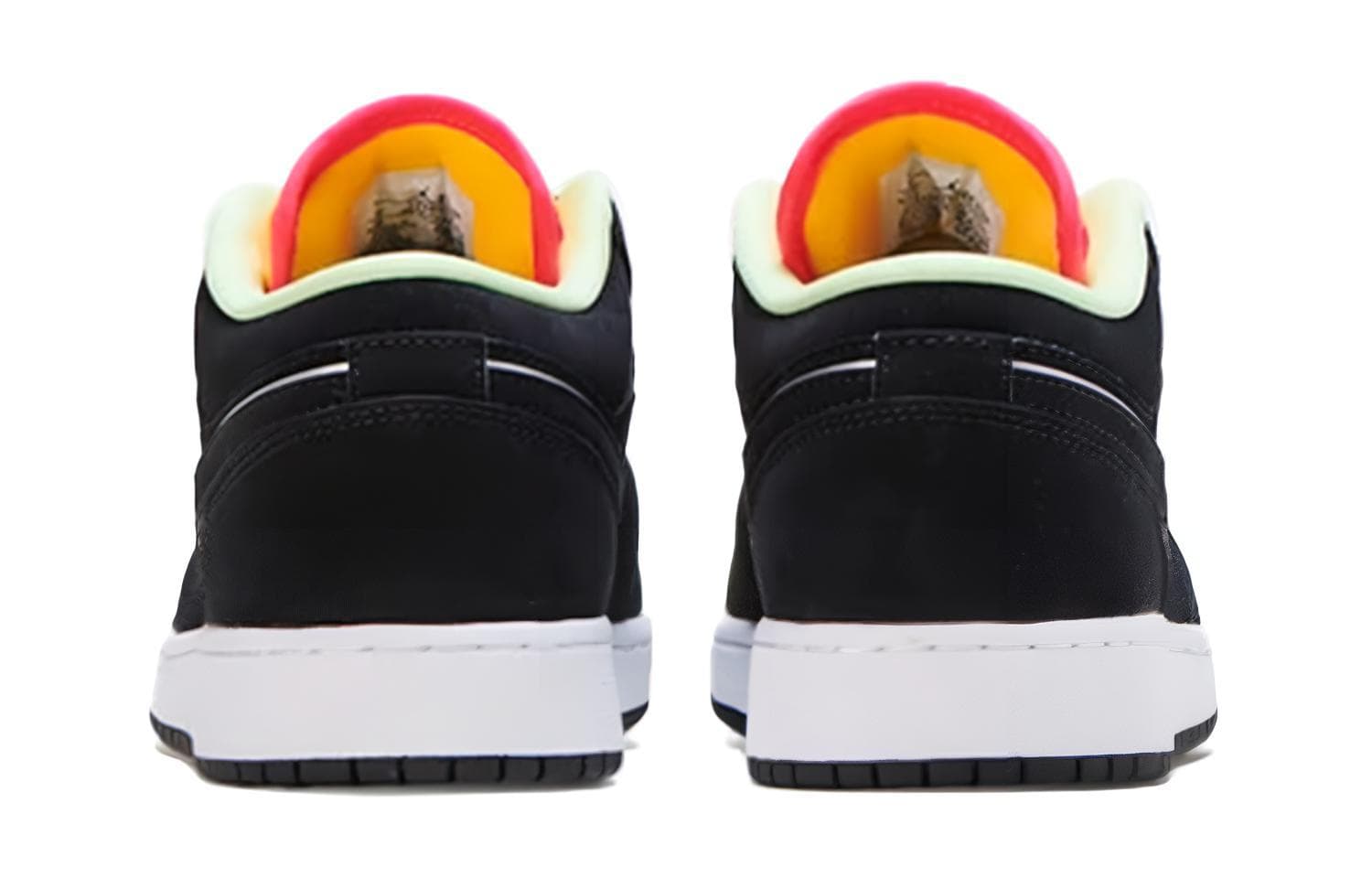 Кроссовки для баскетбола Jordan Air Jordan 1 Low Black Blue Orange - изображение 4