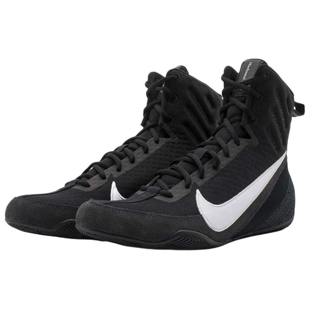 Кроссовки для спортзала Nike MACHOMAI 3 High Топ Тренировочные кроссовки Унисекс Черный Белый - изображение 3