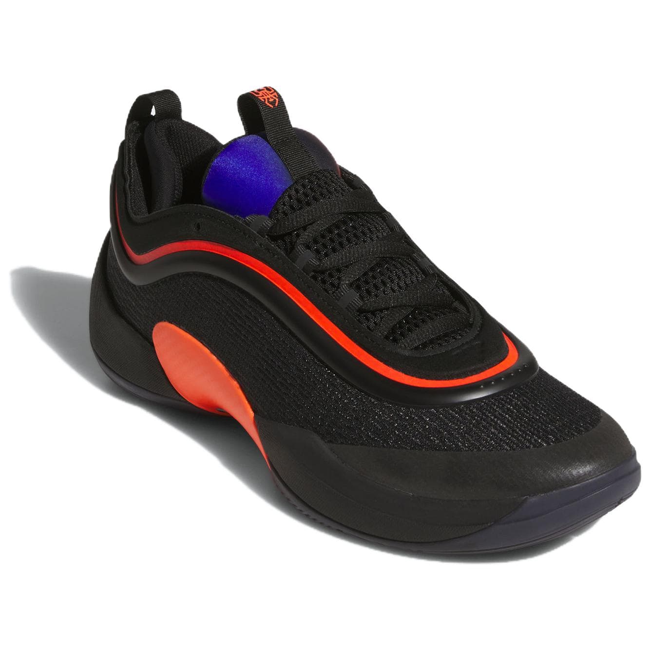 Кроссовки для баскетбола Adidas D.O.N. Issue 6 Low Баскетбольные кроссовки Мужские Черные Оранжевые - изображение 2