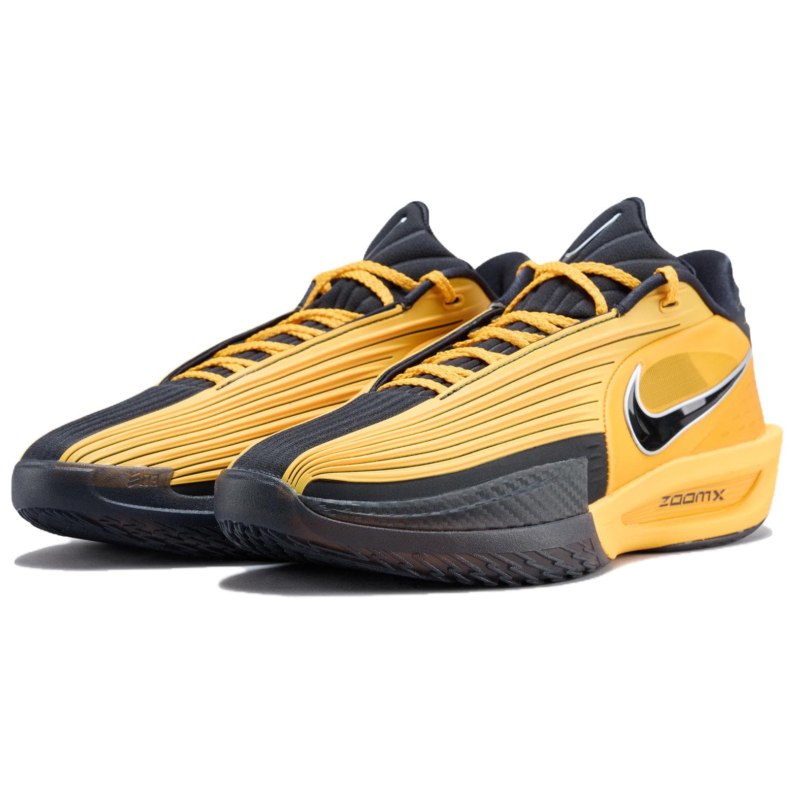 Кроссовки для баскетбола Nike GT Cut 3 Turbo Устойчивые к истиранию низкие баскетбольные кроссовки унисекс желтые - изображение 3