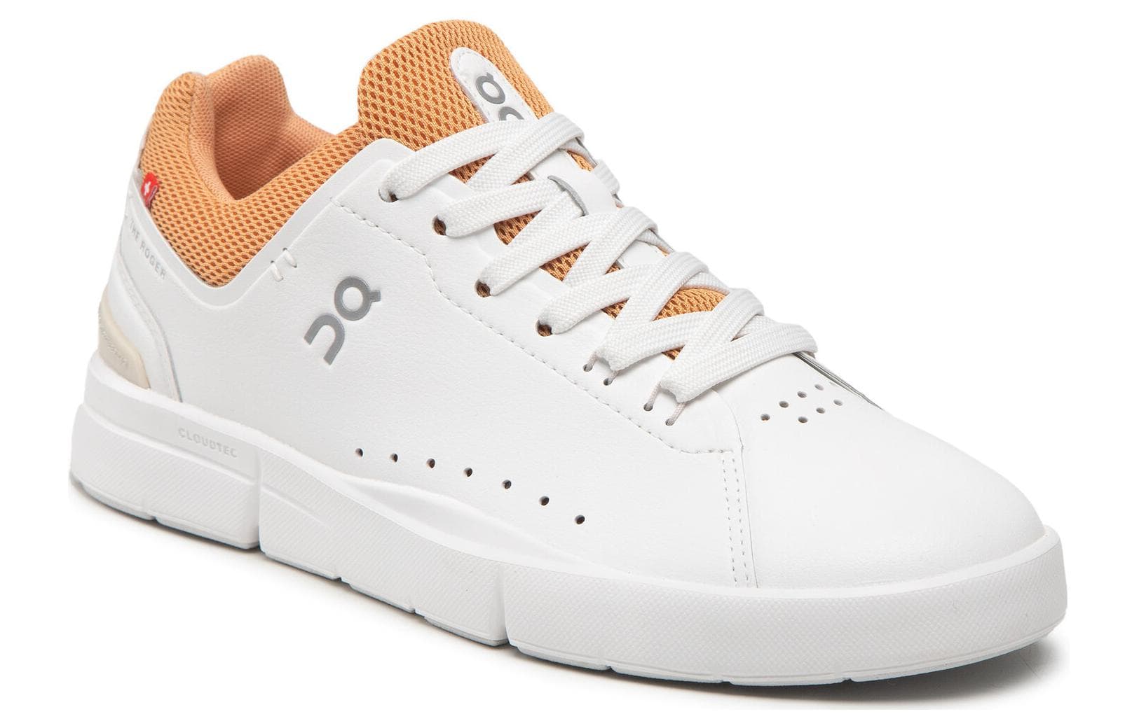 Кроссовки On The Roger Low White Orange - изображение 2