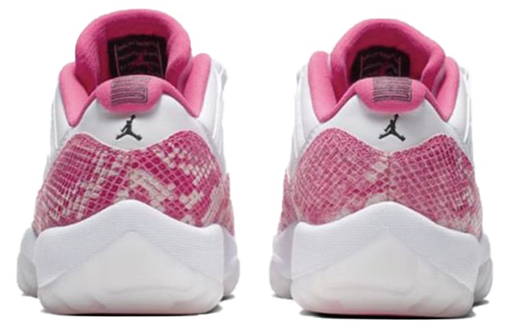 Ретро баскетбольные кроссовки Jordan Air Jordan 11 Pink Snakeskin - изображение 5