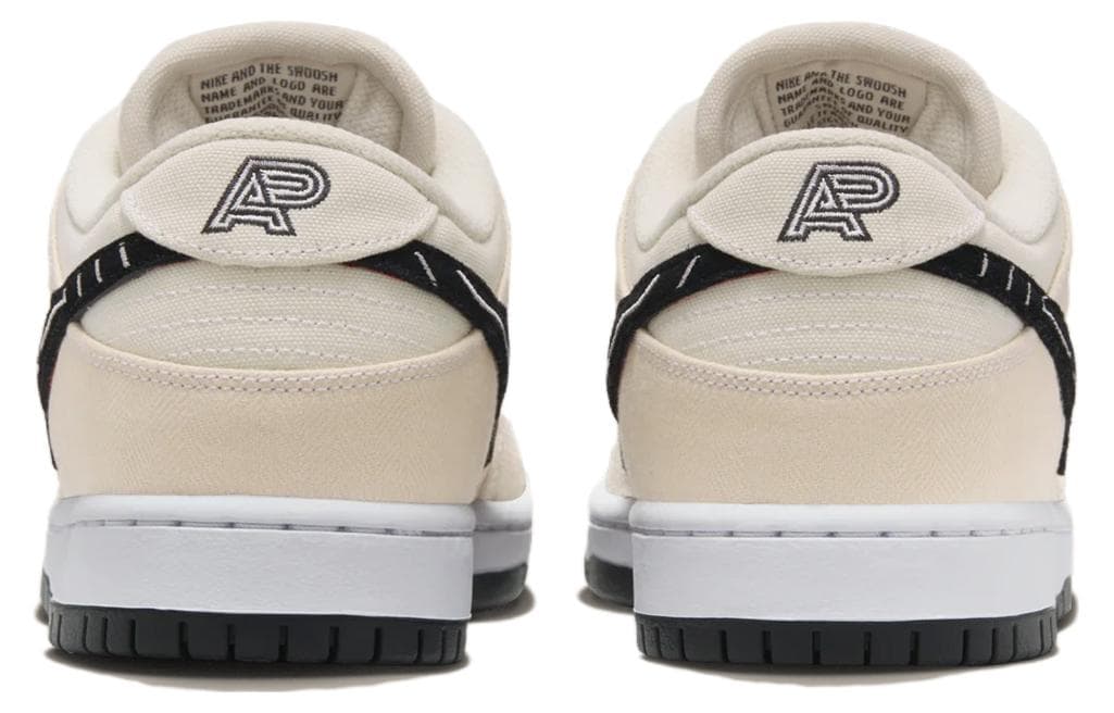 Кроссовки Albino & Preto x Nike Dunk SB Pro "Pearl White" - изображение 5