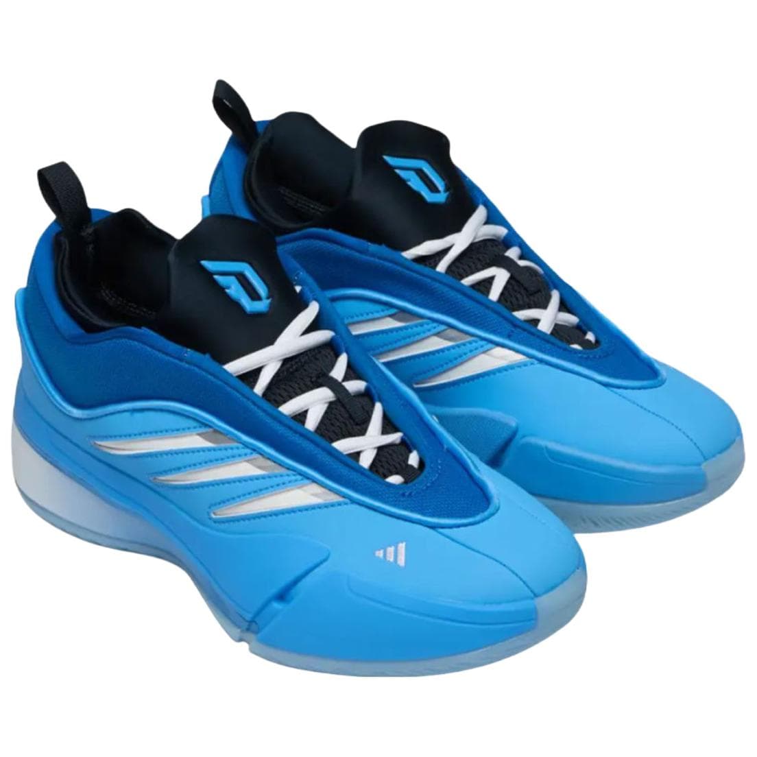 Кроссовки для баскетбола Adidas Dame 9 Мягкий и Комфортный Противоскользящий Устойчивый к Износу Низкие Баскетбольные Кроссовки Унисекс Синие - изображение 2