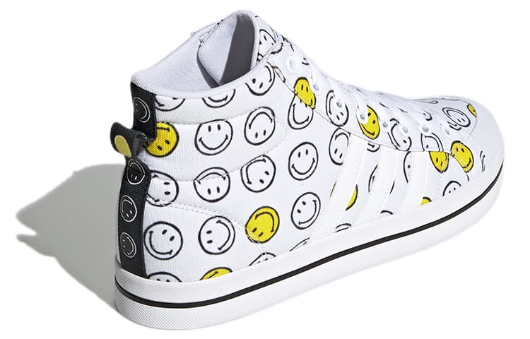 Кроссовки SMILEY x adidas neo Bravada White Yellow Black - изображение 4
