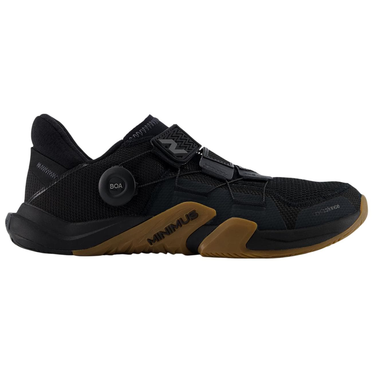 Кроссовки для спортзала New Balance Minimus TR V2 Устойчивые к истиранию Низкие Кроссовки для тренировок Мужские Черные - изображение 2