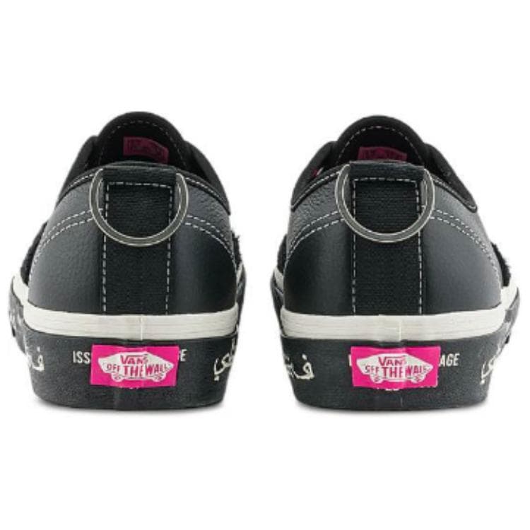 Кеды Vans Мягкий и комфортный Low Топ Кеды Унисекс Черный - изображение 4