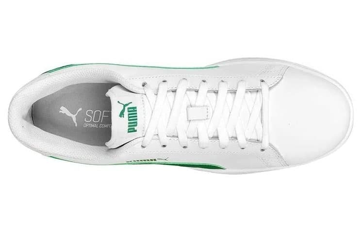 Кроссовки PUMA Smash V2 L White Green - изображение 4