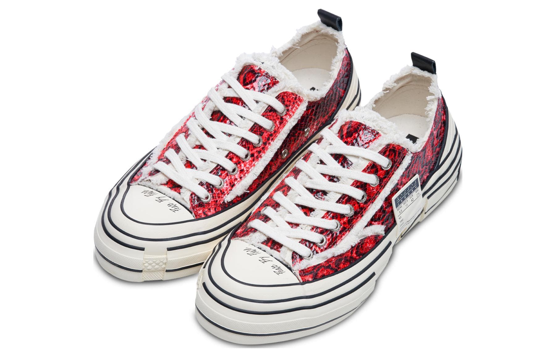 Кеды xVESSEL G.O.P. Lows Python Pattern - изображение 2