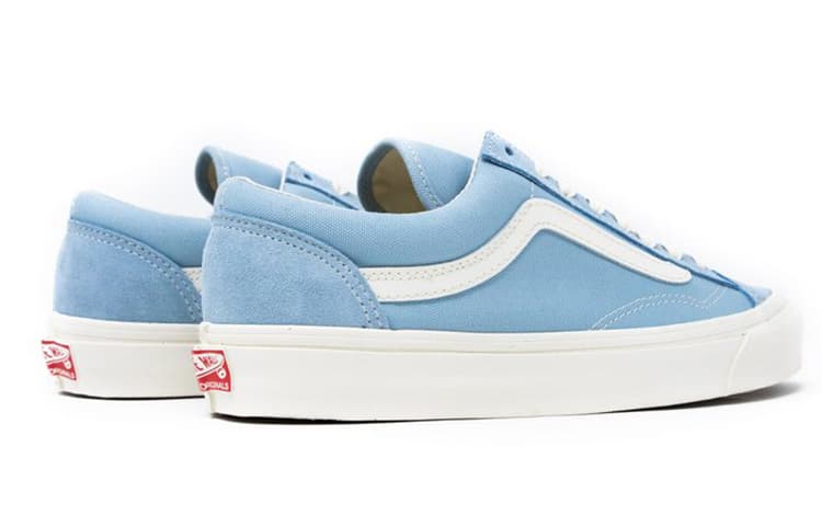 Кеды Vans Vault OG Style 36 LX Marshmallow Blue White - изображение 5