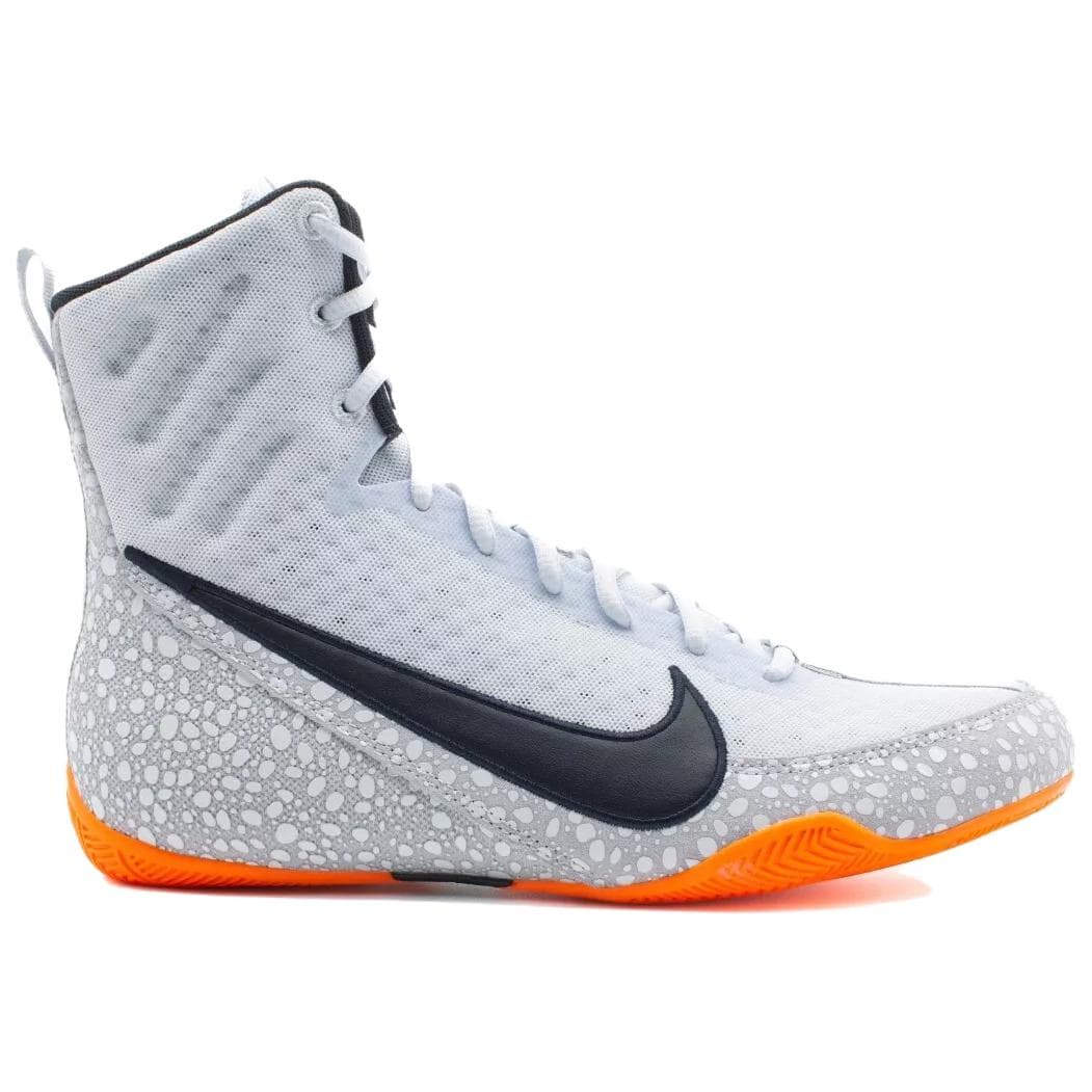 Кроссовки для спортзала Nike MACHOMAI 3 Ring High Top Тренировочные кроссовки Унисекс Серый - изображение 2