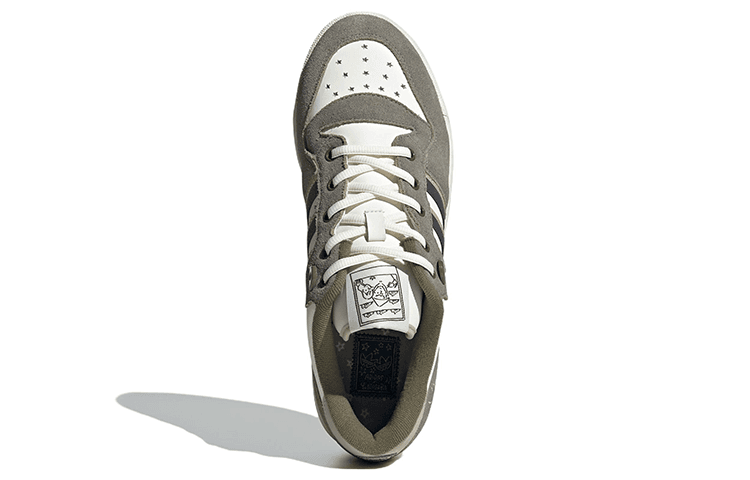 Кроссовки adidas Rivalry Low Grey Green White - изображение 5