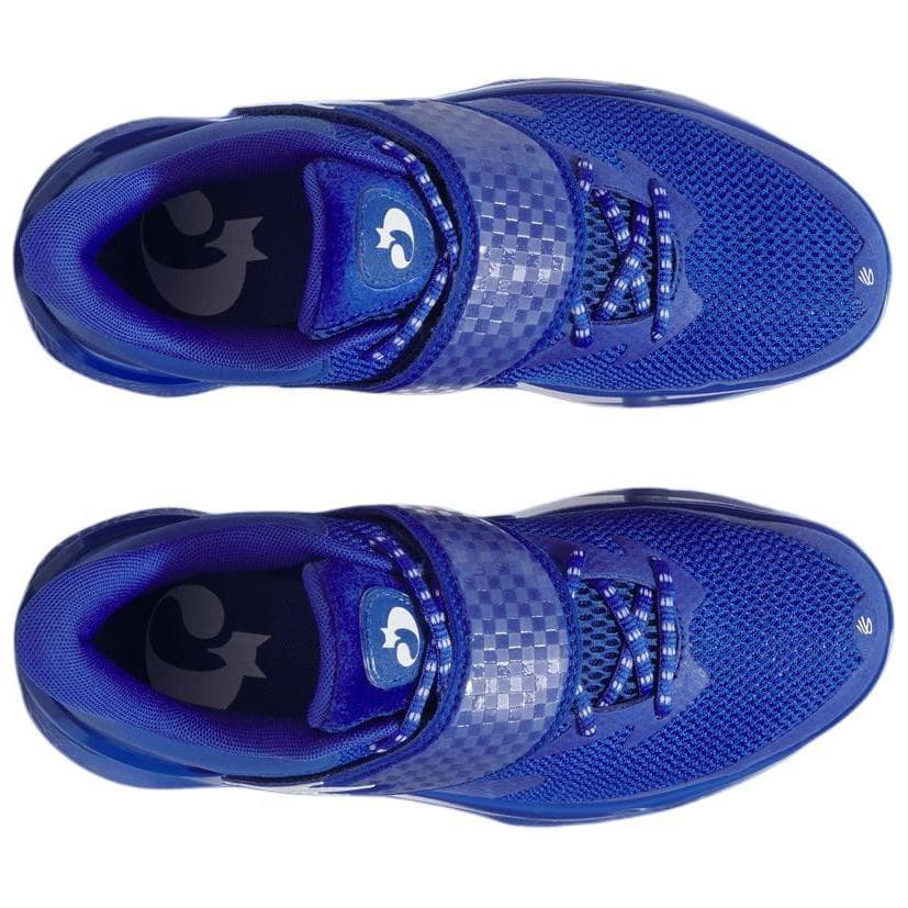 Кроссовки для баскетбола Under Armour Curry Fox 1 Противоскользящие Устойчивые к истиранию Низкие Баскетбольные кроссовки Мужские Синие - изображение 4