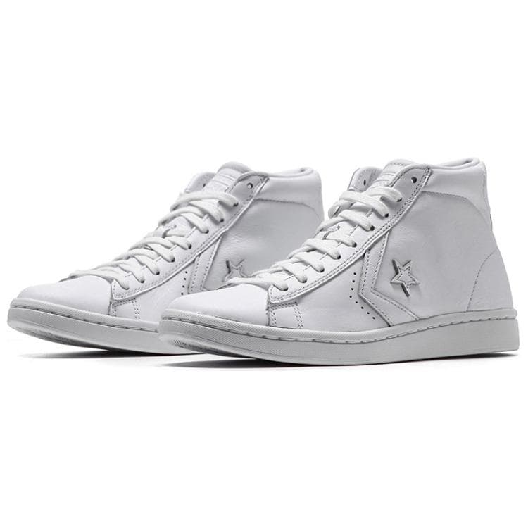 Кроссовки Converse Cons Повседневная обувь для скейтборда Противоскользящая износостойкая Хай-топы Женский Белый - изображение 3